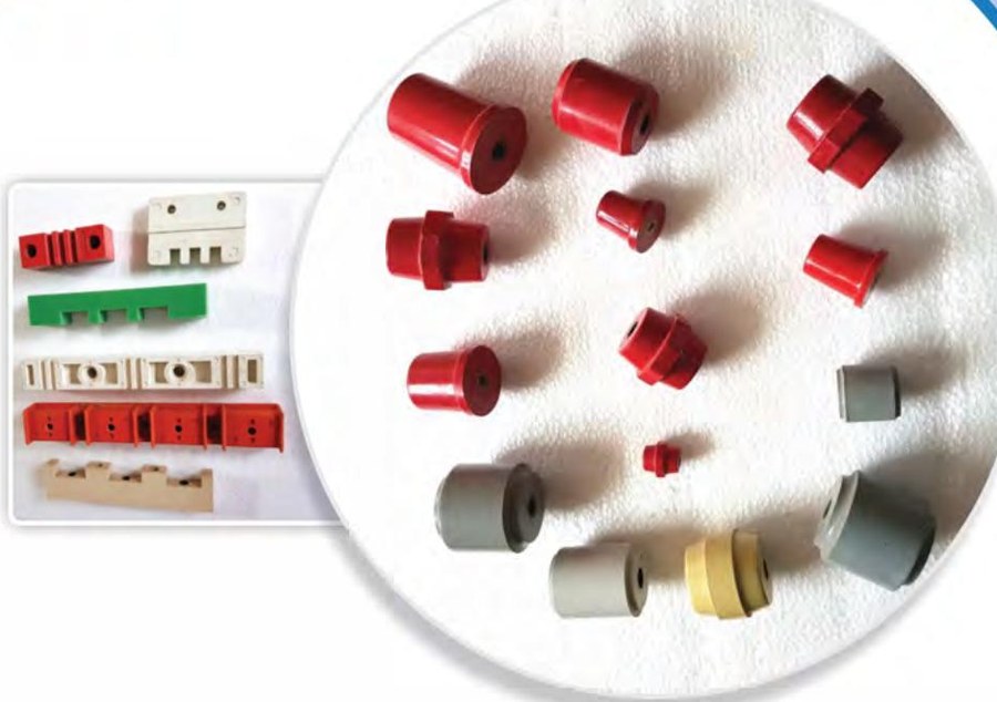 Busbar support insulators