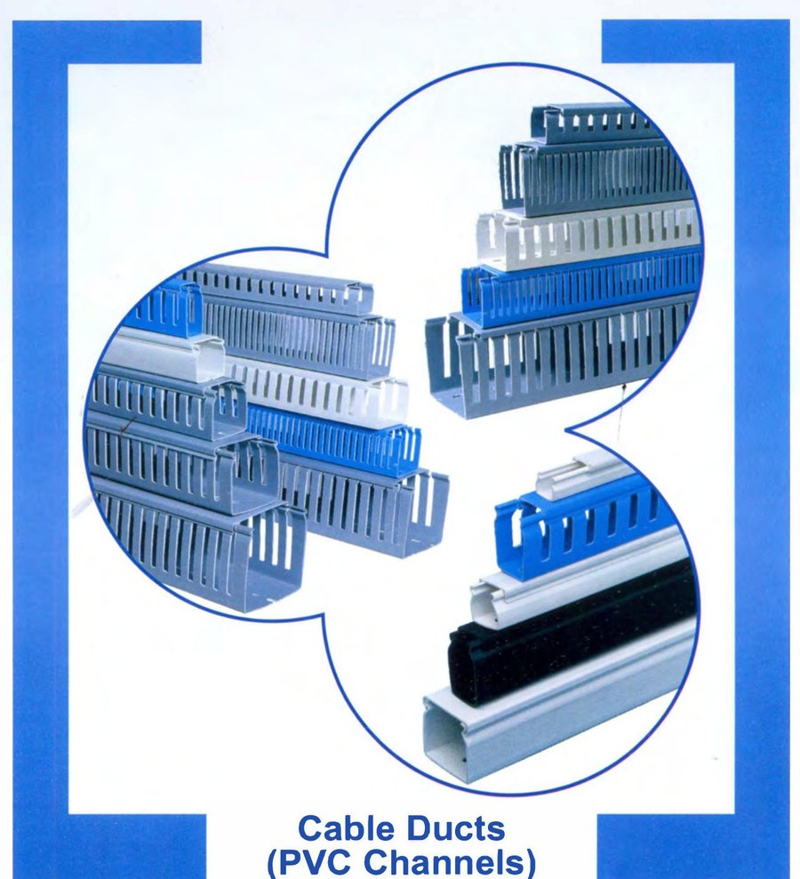 PVC cable ducts